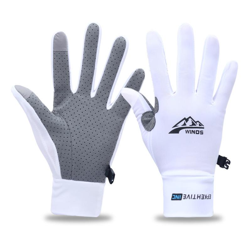 Fishing Luya Gloves Sports Ice Silk Sunscreen Men's Breathable Fitness Bike Driving Outdoor Summer Women