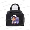 Kawaii Capybara Design Brotdose Aufbewahrungstasche Damen Cartoon Capybara Druck Tragbare Bento Taschen Tier Capybara Liebhaber Lunchtaschen