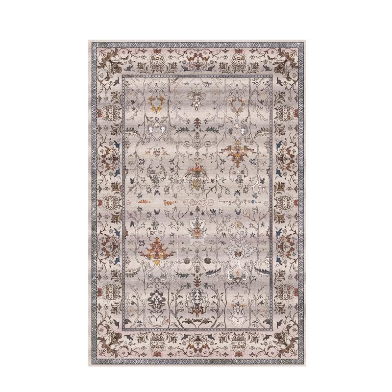 European Vintage Carpet Non-slip Ethnic Rugs for Living Room Bedroom Large Area Lounge Rug Home Decoration