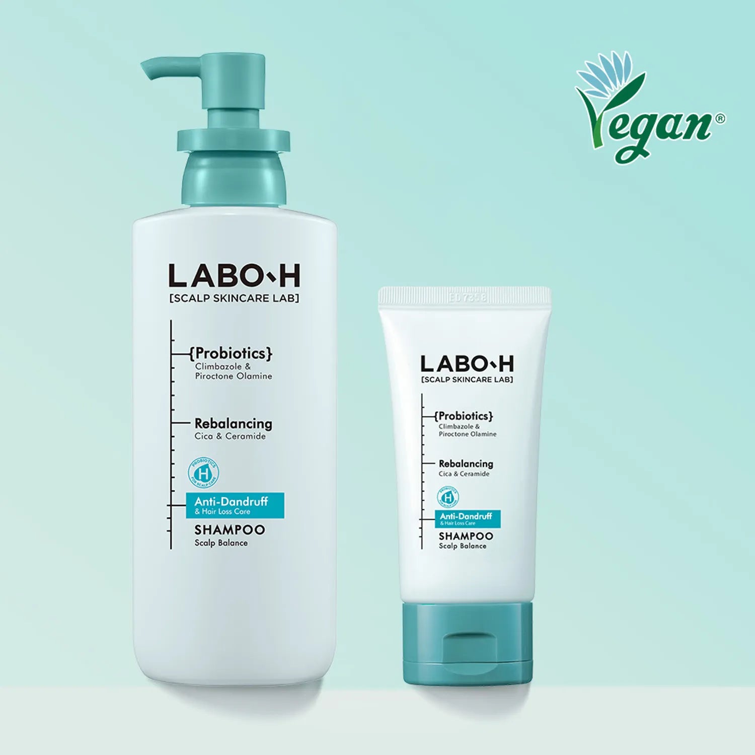 

LABOH-H Anti Dandruff Shampoo 333ml Set (+50ml) Dandruff Shampoo 333ml