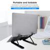 Notebook Stand MultiPosition Foldable Bracket 1117in Laptop Cooling Support Base Lift Riser(Black )