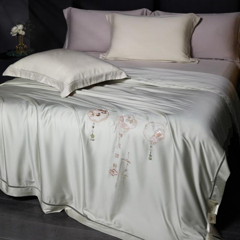 BGM Premium 100S Silk Satin Suzhou Embroidery Quilt