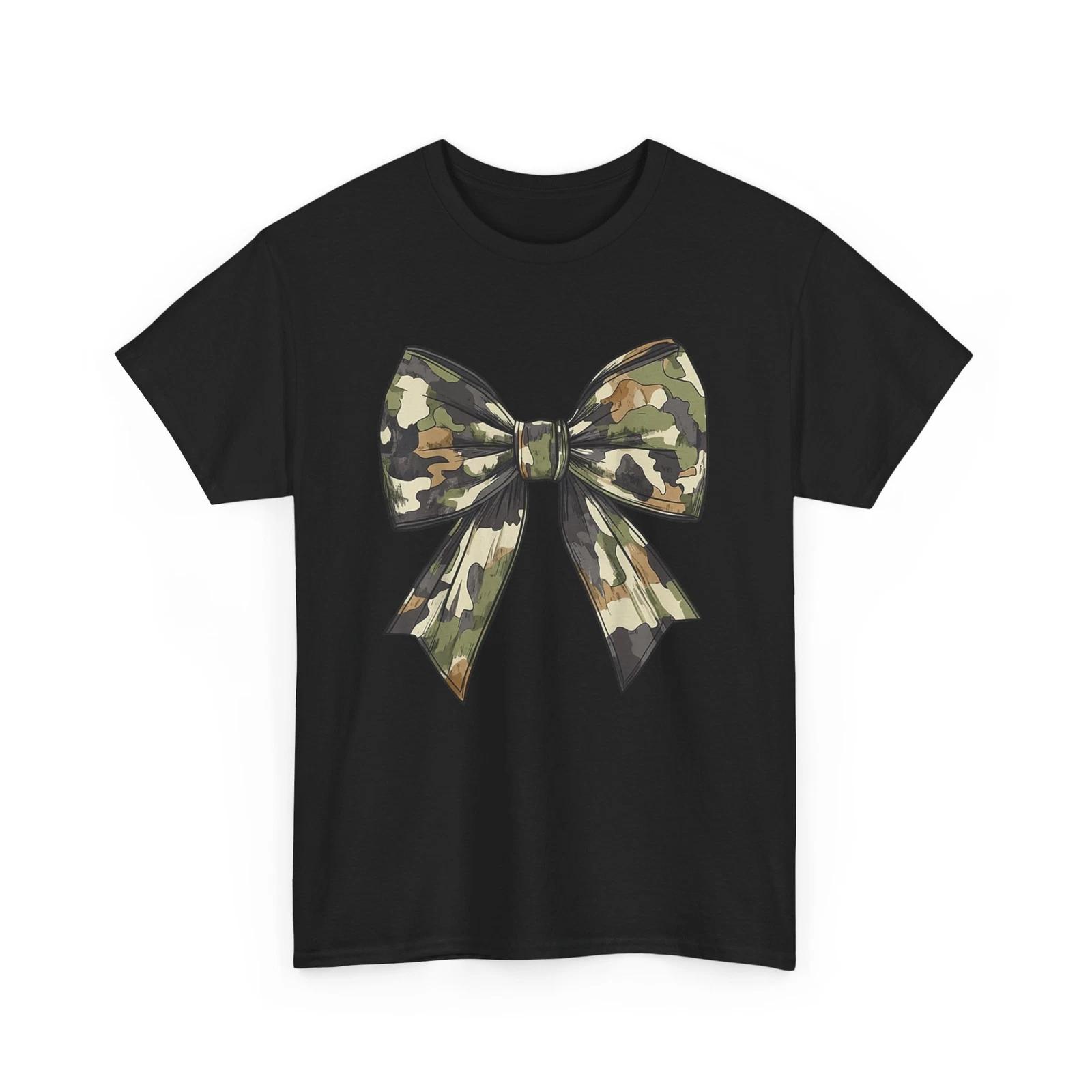

Camouflage Old Camo Bow Camo Coquette Bow Hunting T shirt M