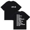 Love Jul France Rapper 2025 Album Print T Shirt Men Women Vintage Fashion Short Sleeve T-shirts Casual Oversized Cotton T-shirt