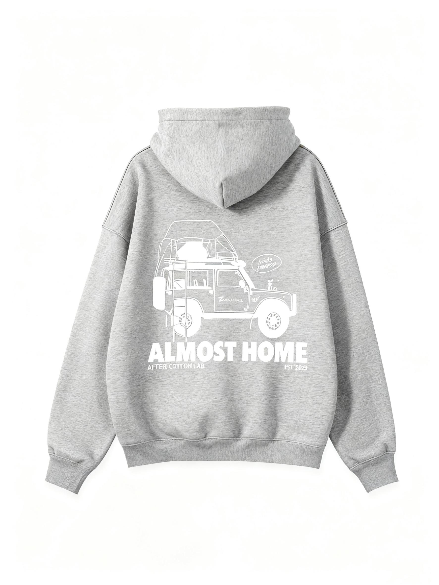 

Almost Home Zip-Hoodie AnotherClub Fashion Trend Letter Pattern Sweatshirt Men Women Punk Street Wear Loose Couple Hoodie 3XL