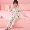 Sanrio Pyjama d'hiver à manches longues pour enfants, ensemble haut et bas pour la maison junior