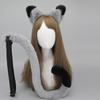 Plush Beast Ear Hairband Animes Maid Headband Cosplay Party Dress Up Hair Decors