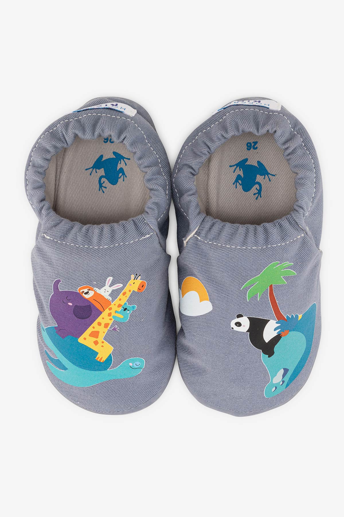 

Розумні черевики Adventure Hyper Dusty Blue Barefoot 19 powder синього кольору