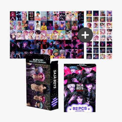 K-Pop Dämonenjäger Sticker Lomo Karte 92 Stück Kadehen Fotokarte