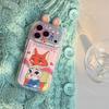 Judy Nik Anti-Fall iPhone 14/13 Pro Max Case with Skin-Covered Ears, Compatible with Apple 17/16/15 Models.