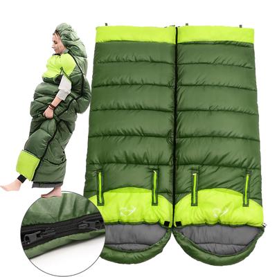 Camping-Schlafsack, ultraleicht, wasserdicht, für 4 Jahreszeiten, warmer Umschlag, Rucksack-Schlafsack für Erwachsene, Outdoor-Reisen, Wandern