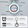 Luminous Retractable Clip-On Nurse Watch for Medical Professionals