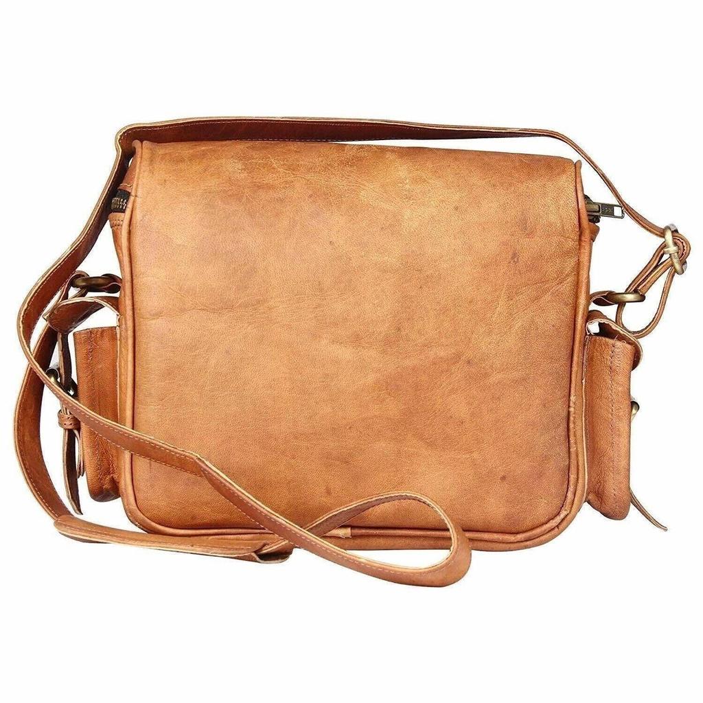 Bag Camera New Messenger Shoulder Real Leather Satchel Laptop Briefcase Bag