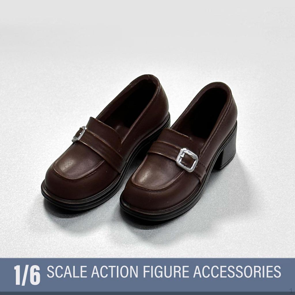 1 Pair Miniature Figure Shoes with Loafer Footwear Trendy Fashion Accessories Easy to Wear