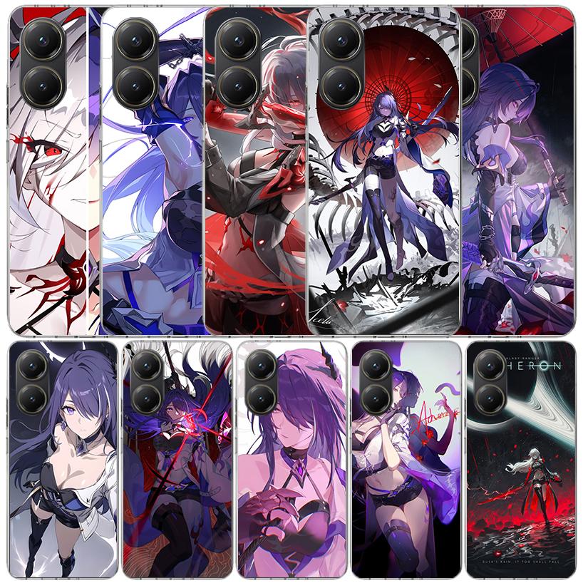 Honkai Star Rail Acheron Soft Cover for Xiaomi Poco F7 Ultra X7 X6 X5 Pro M7 Phone Case Redmi 15 15C 13 13C 12 12C 10 10C Print
