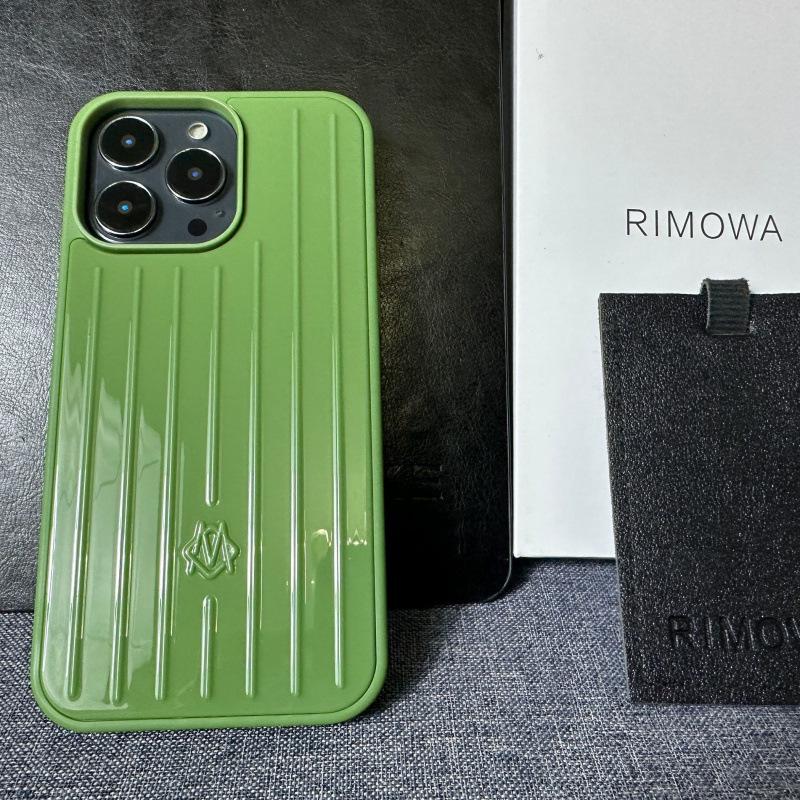 Aluminum Alloy Apple/Black Suitcase Full Cover Phone Case for Rimowa