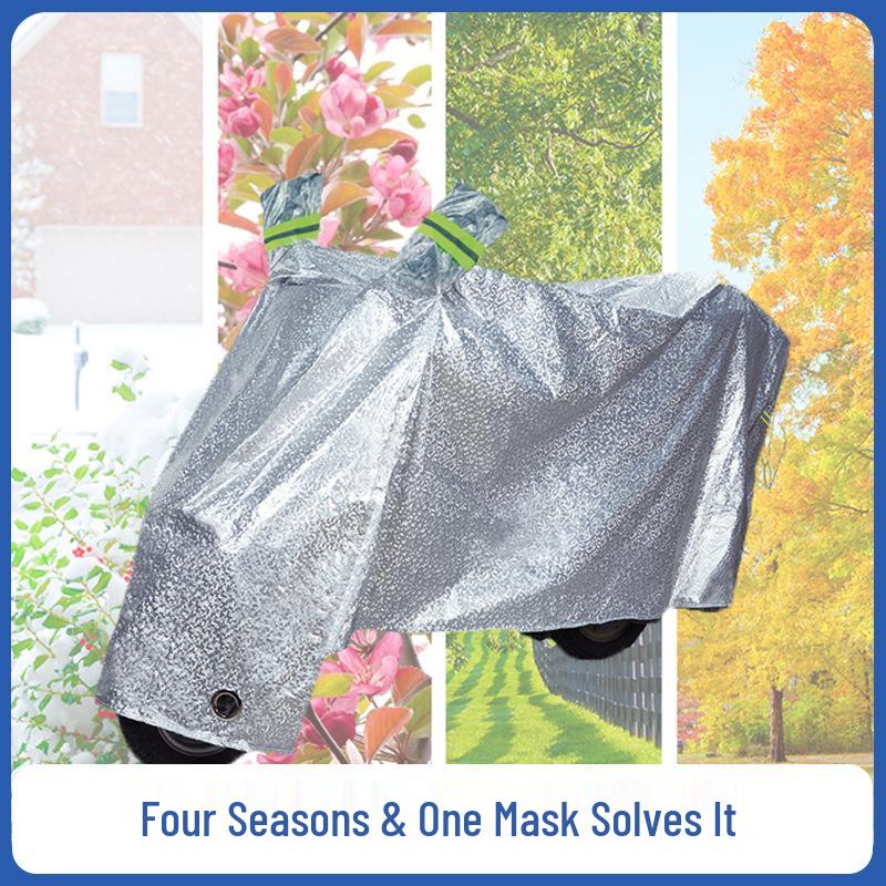 Miyan Electric Motorcycle Sunshade & Rainproof Aluminum Cover