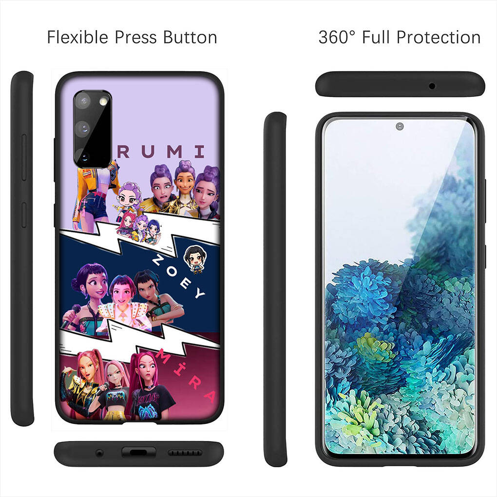 Für iPhone 17 16 15 Xiaomi Poco F7 F8 X7 C85 C75 C71 M8 Redmi Note 14 13 12 11 Pro Max 14C 13C 15C A3 A4 Handyhülle Mira KPop Rumi Dämon Zoey Jäger