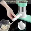 Delicate Stainless Steel Meat Stuffer Multifunctional Horizontal Sausage Stuffer Kitchen Meat Filler for Handmade Use