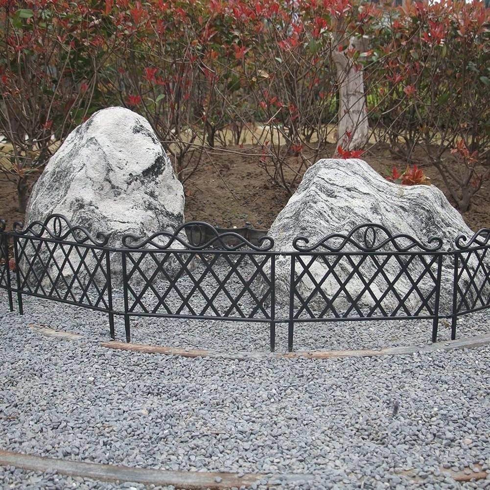 Decorative Lawn Edging Garden Fence Plastic Garden Border