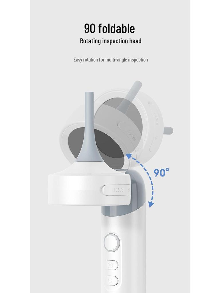 Tragbares Ohr- und Rachenendoskop mit Smart-Display