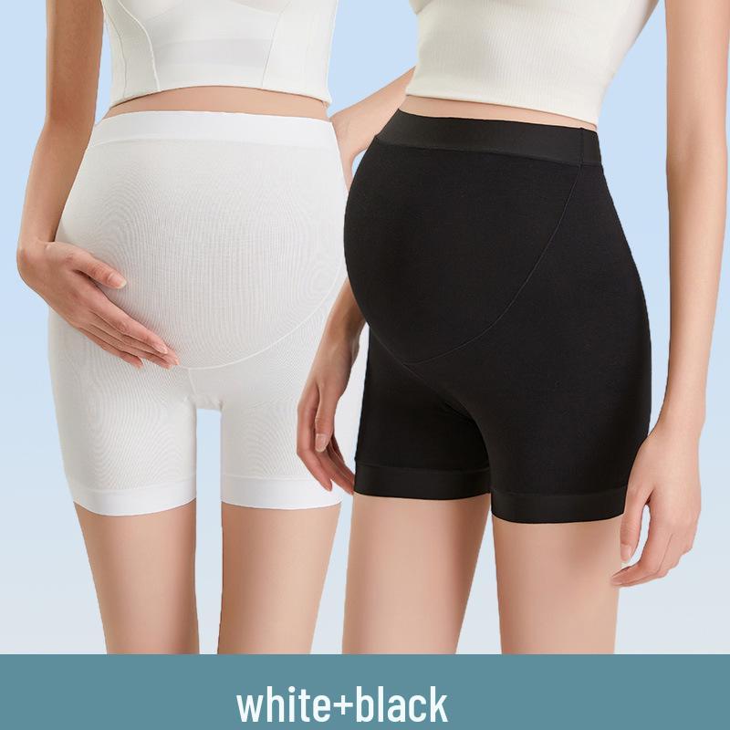 Plus Size Maternity Support Shorts: Anti-Exposure, Lightweight Summer Base Layer Pants