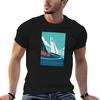 Coppa America  Poster American Magic  T-shirt Auckland 2021 Moda Casual Manica Corta Maglietta di Cotone