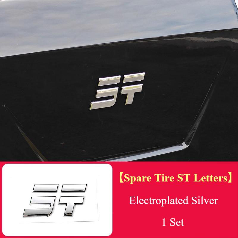 

For Jetour T2 Tailgate Letter Badge JETOUR Logo Decal ABS Material With Installation Locator Car Exterior Trim Sticker