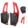 2pcs Car Ste ing Wheel   Paddles Aluminum Alloy AntiSlip Int ior Decoration Accessories(Red )