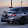 Mercedes-Benz C-Class W205 R Style Rear Spoiler & No-Drill Diffuser (Sedan)