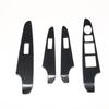 LHD RHD For Mazda 2 Demio 2015- ABS Black Window Lift Switch Glass Rise Button Panle Center Conlose Gear Shift Panle Cover