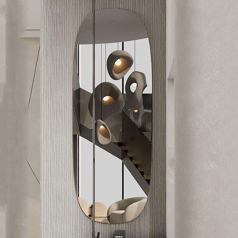 Staircase Chandeliers Wabi-sabi Style Creative Lamp Designer Japanese Chandelier Home Decor Living Room Duplex Indoor Lighting