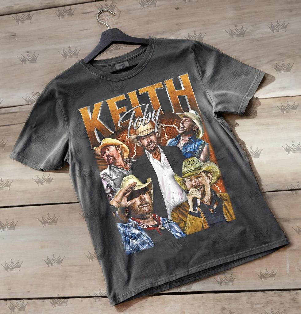 Toby Keith Vintage T-Shirt, Homage Retro 90s Graphic, Ideal Gift for Music Enthusiasts ID