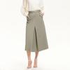 VERO MODA High-Waist A-Line Belted Midi Skirt