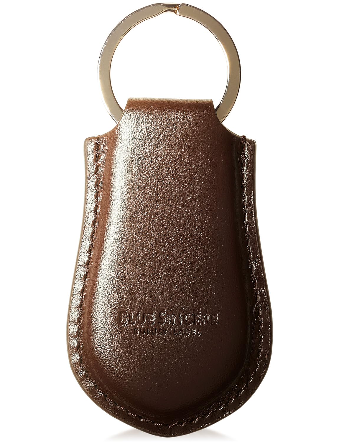 

Genuine Italian Leather Key Key Charm for Men and Compatible with Car Smart Home Bicycle and Motorcycle Keys IKH7 [BLUE SINCERE] Ring, Keychain,