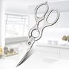 YARENH Stainless Steel Kitchen Scissors Nutcracker Poultry Bone Bottle Opener Multifunction Shear Cutter
