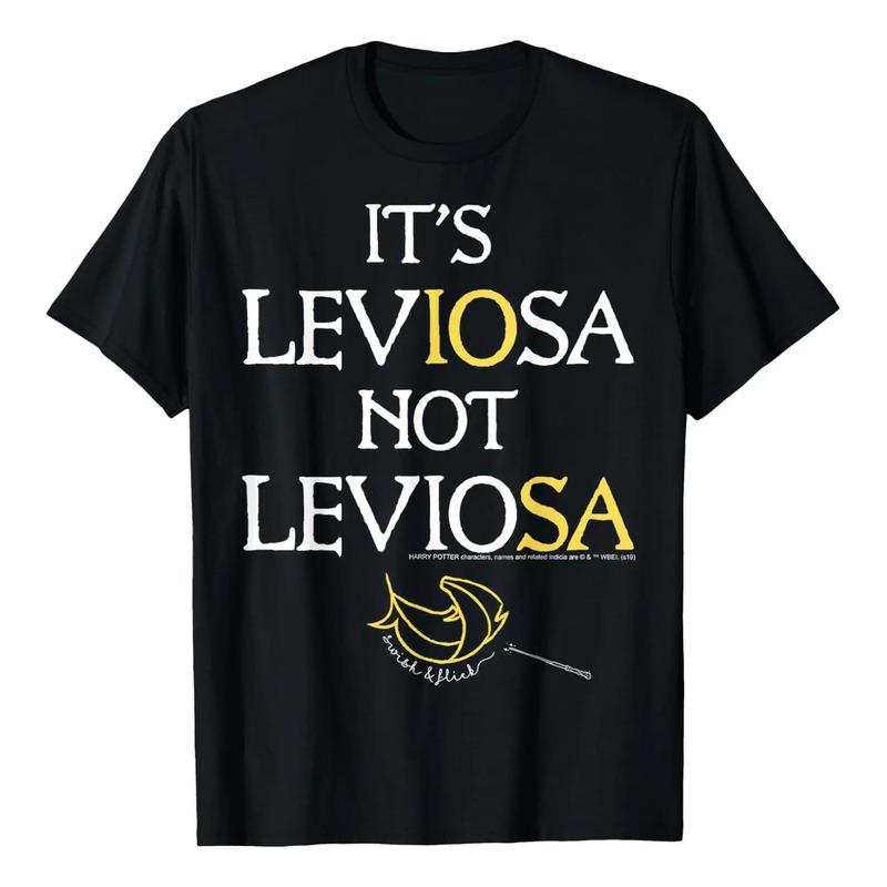 Camiseta Con El Logotipo De Harry Potter It s Leviosa Not Le S
