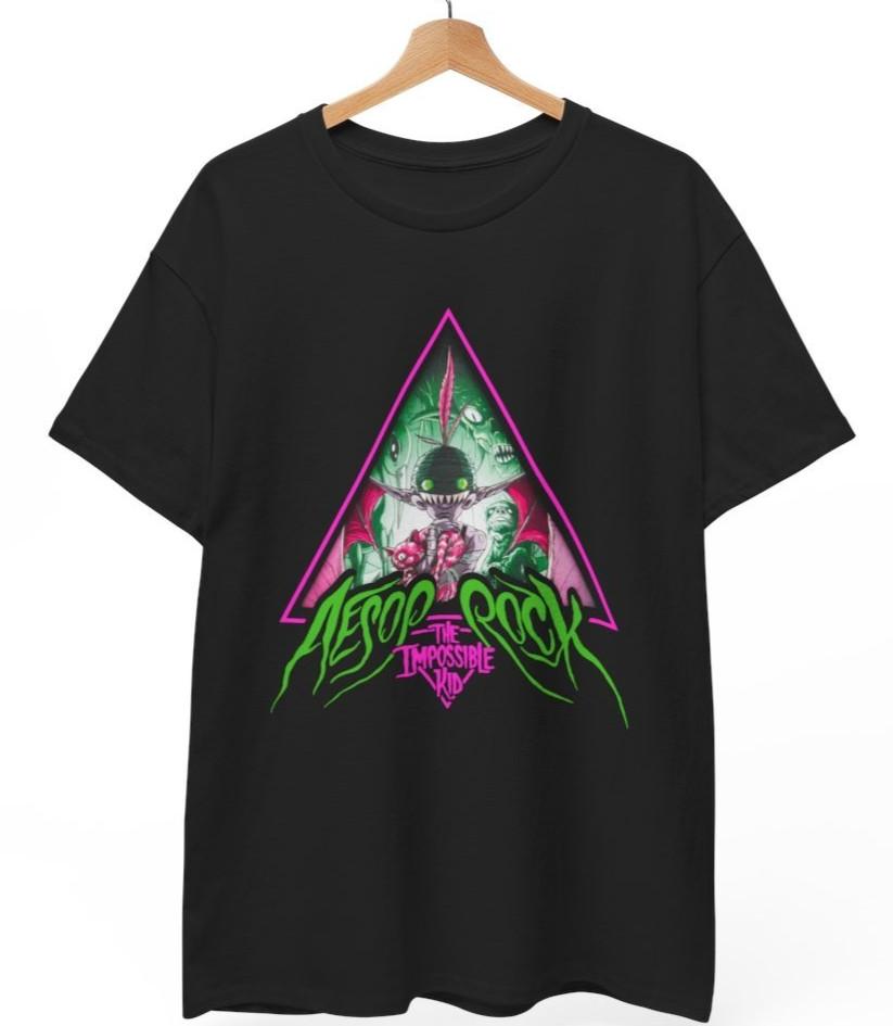

Aesop Rock The Impossible Kid T-Shirt | Underground Hip-Hop Def Jux Unisex Tee XL