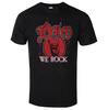 Camiseta de Algodão com Gráfico Retro Dio Unissex Verão Manga Curta Marca de Moda Camiseta Casual de Luxo Camisetas Vintage
