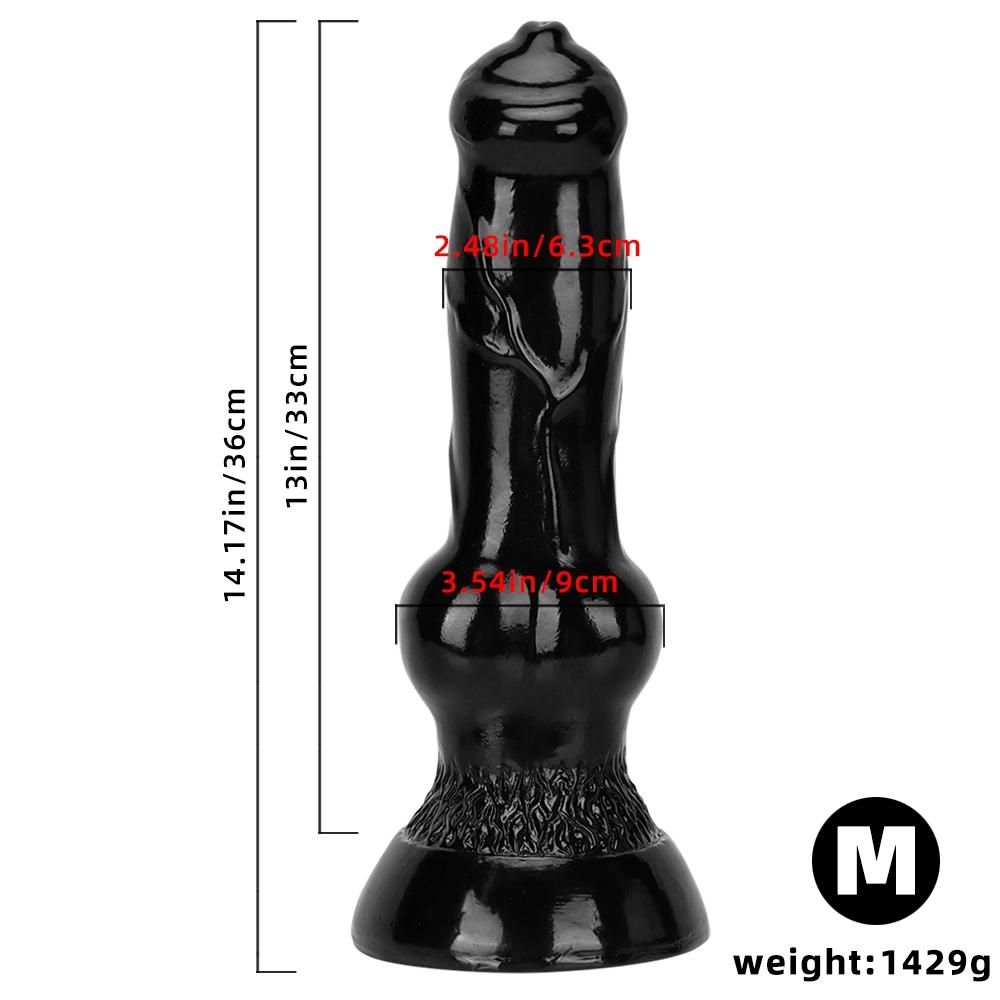 Big Animal Dildo pro muže Ženy Anální kolík Penis Realistické Dilda pro psy Uzel Sexuální hračka Masturbátor pro ženy Potřeby pro dospělé
