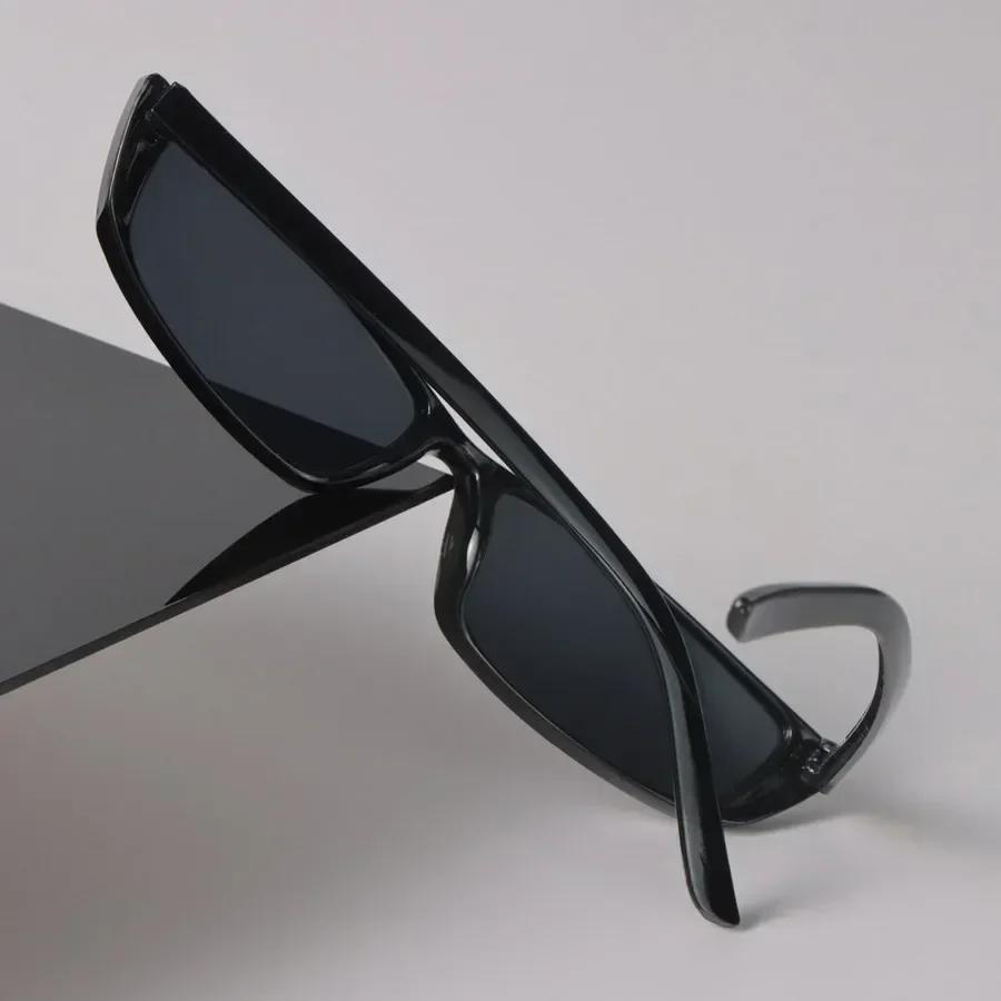 Klasické čtvercové sluneční brýle Dámské Pánské Minimalistická móda Ženské Mužské Retro Neformální