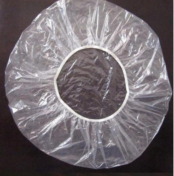 

50 шт./лот эластичная шапочка для душа, купания, одноразовая прозрачная шапочка для спа-салона Pack of 50 белый