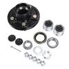 2 Set 3500LBs Trailer Hub Kits 5 Lug 5 On 4.5in Bolt Circle L44649 L68149 Bearing for 1 1 16in to 1 3 8in 84 Tapered