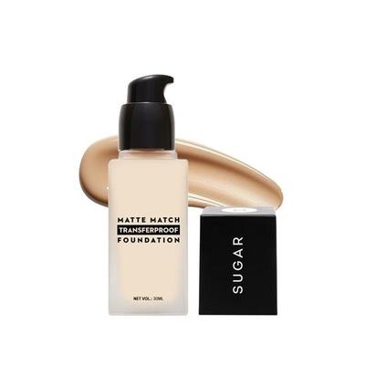 Matte Match Transferproof Foundation | Bis zu 24 Std. Halt | Wasserfest | Für Alle Hauttypen geeignet | 30ml (40 Breve)