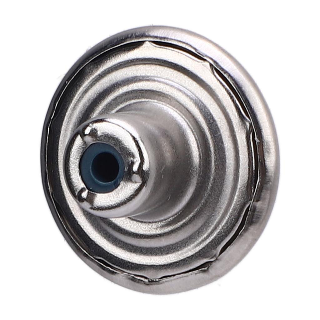 50 Sets Pants Buttons Replacement Stainless Steel Silver Color 17mm Stars Pattern Cap Pointed Screw