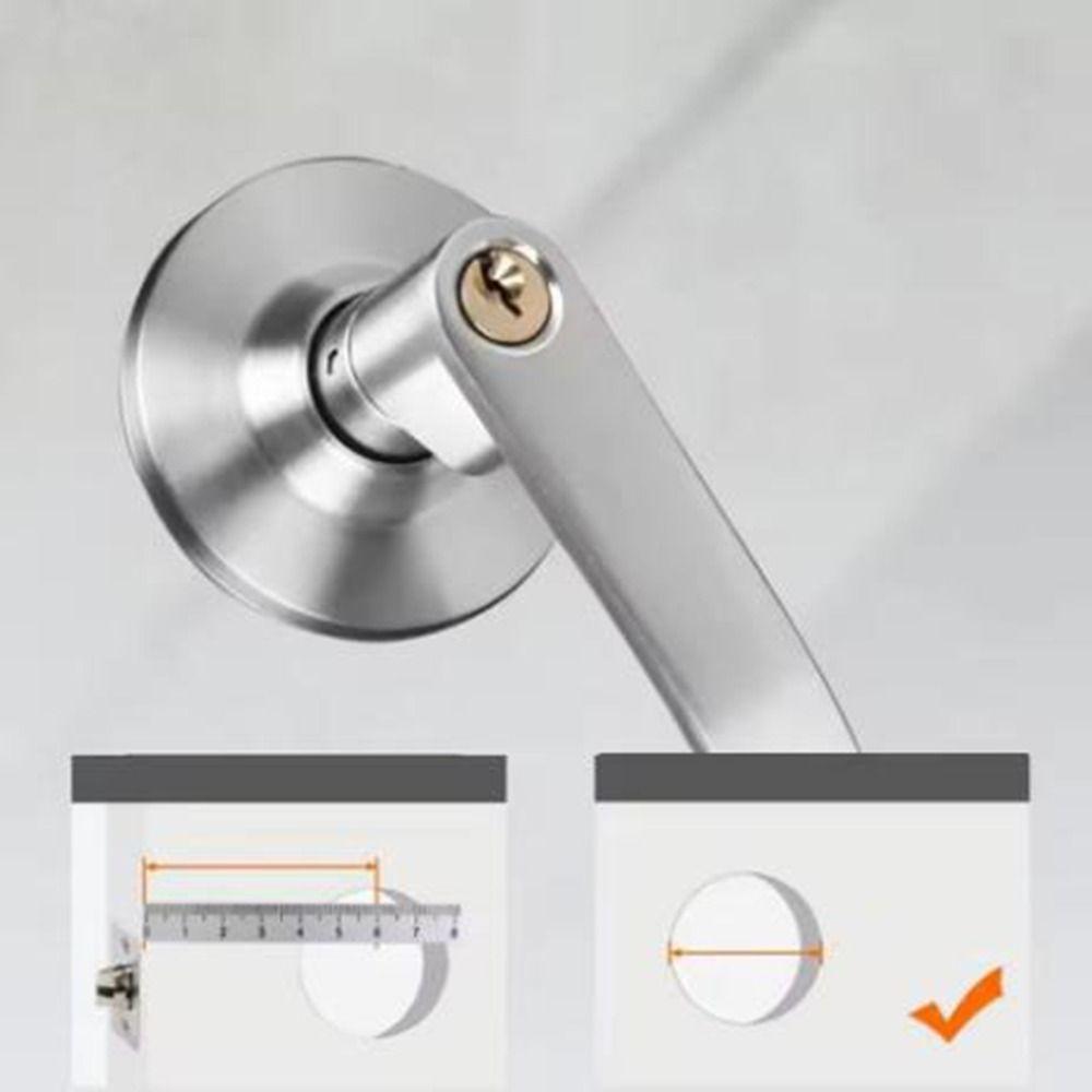35-50mm Door Handle Lock Aluminum Zinc Zinc Alloy Keyed Locks Durable Spherical Door Lock  Living Room
