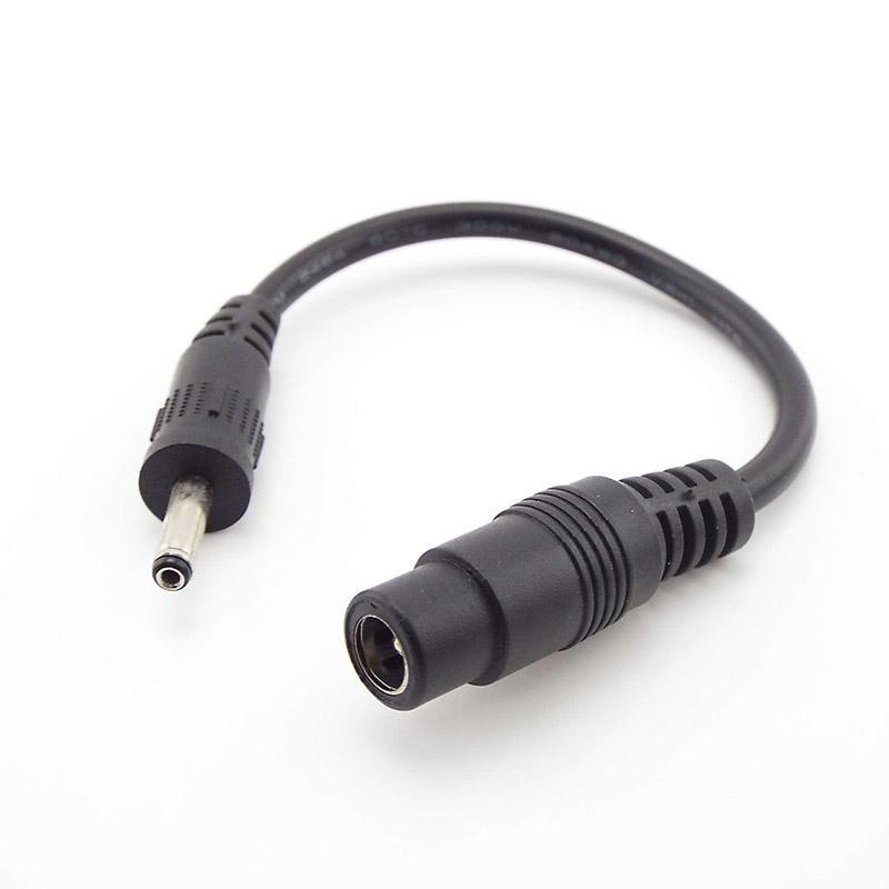Kabel adapter złącza zasilania DC 3,5 x 1,35 mm męskie na 5,5 x 2,1 mm żeńskie Laptop 3,5*1,35 do 5,5*2,1