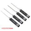 PCS 1.5/2/2.5/3.0mm Black Hex Drivers Allen Wrench Repair Tool Set for RC Cars