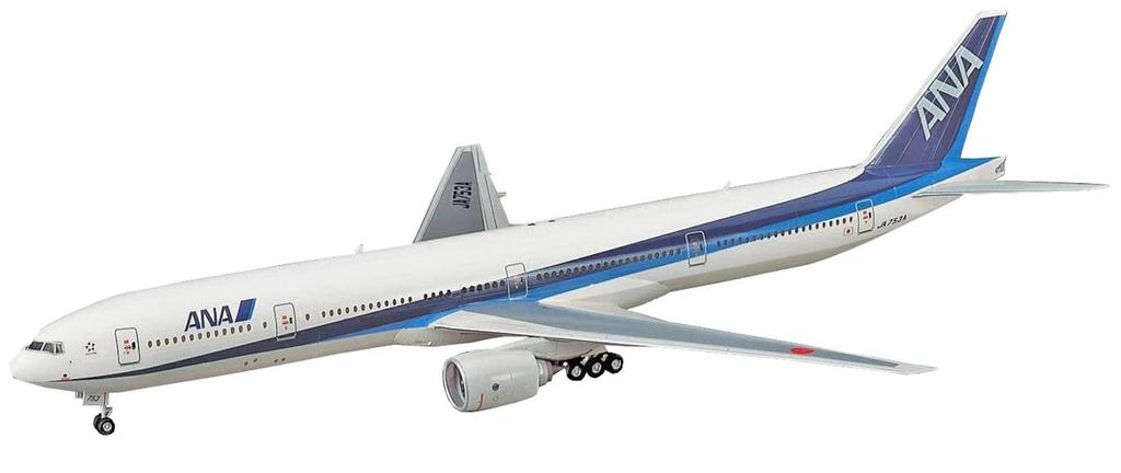 Hasegawa ANA Plastic Model Kit 10 1/200 B777-300
