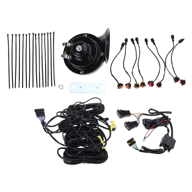 

UTV ATVs Street Legal Turn Signal Kit With High Visibility Lights Weatherproof Suitable For Enhanced Safety & Compliance 1